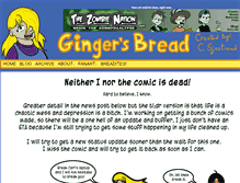 Tablet Screenshot of gingersbread.com